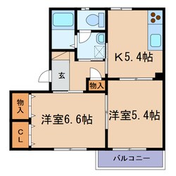 マグノーリアの物件間取画像